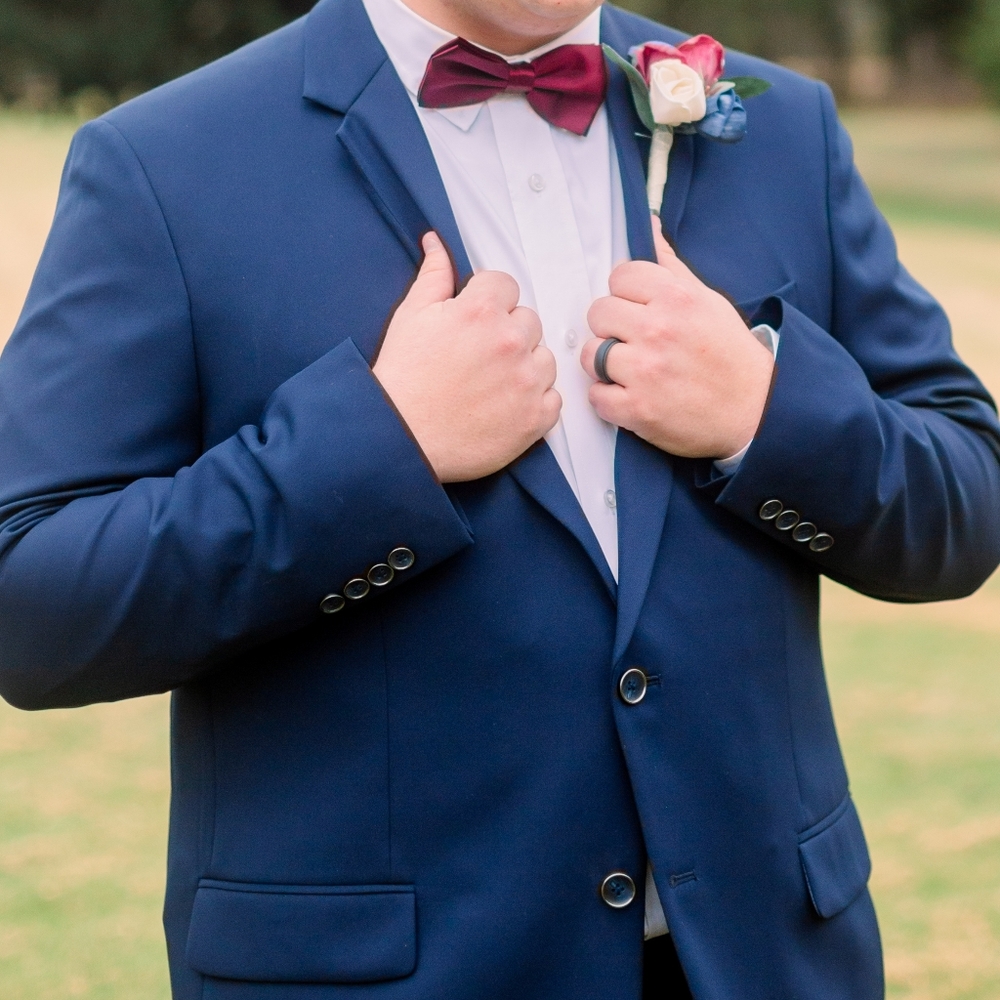 Burgundy Bow Ties